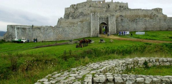  Národná kultúrna pamiatka Spišský hrad. Foto: TASR